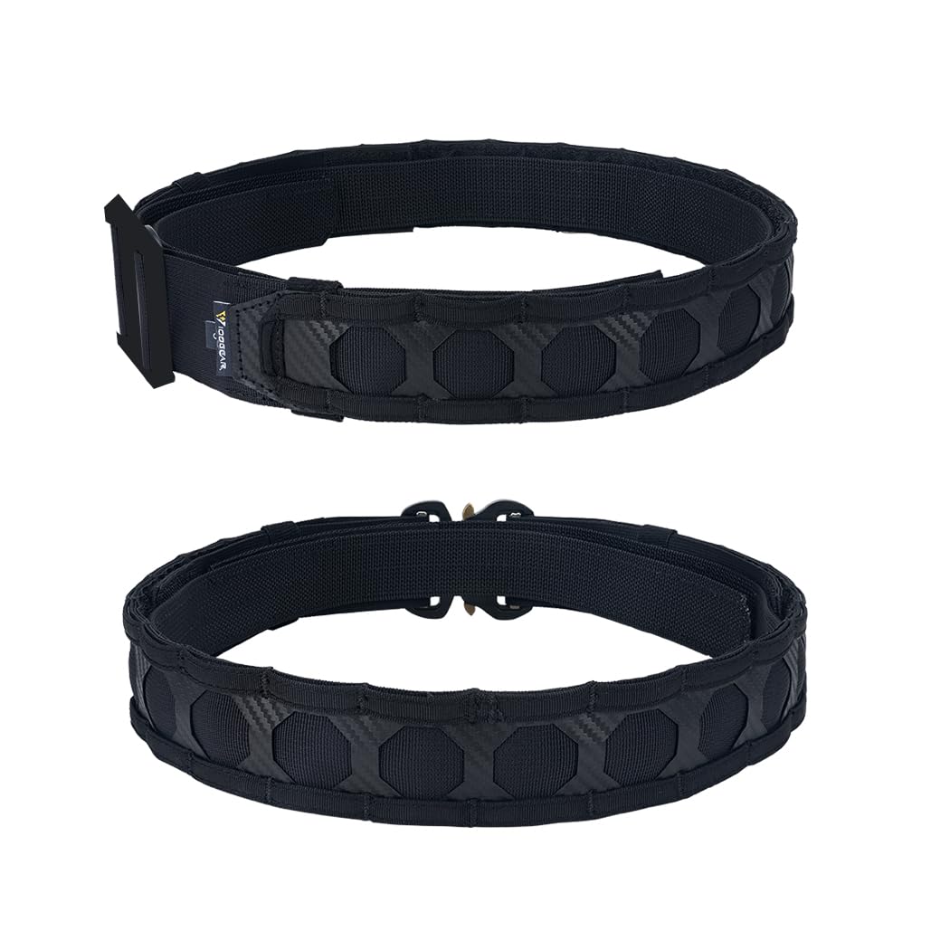 IDOGEAR Ceinture Tactique Molle 2 Pouces Dégagement Rapide Crochet Boucle 1,5 Pouce Intérieur