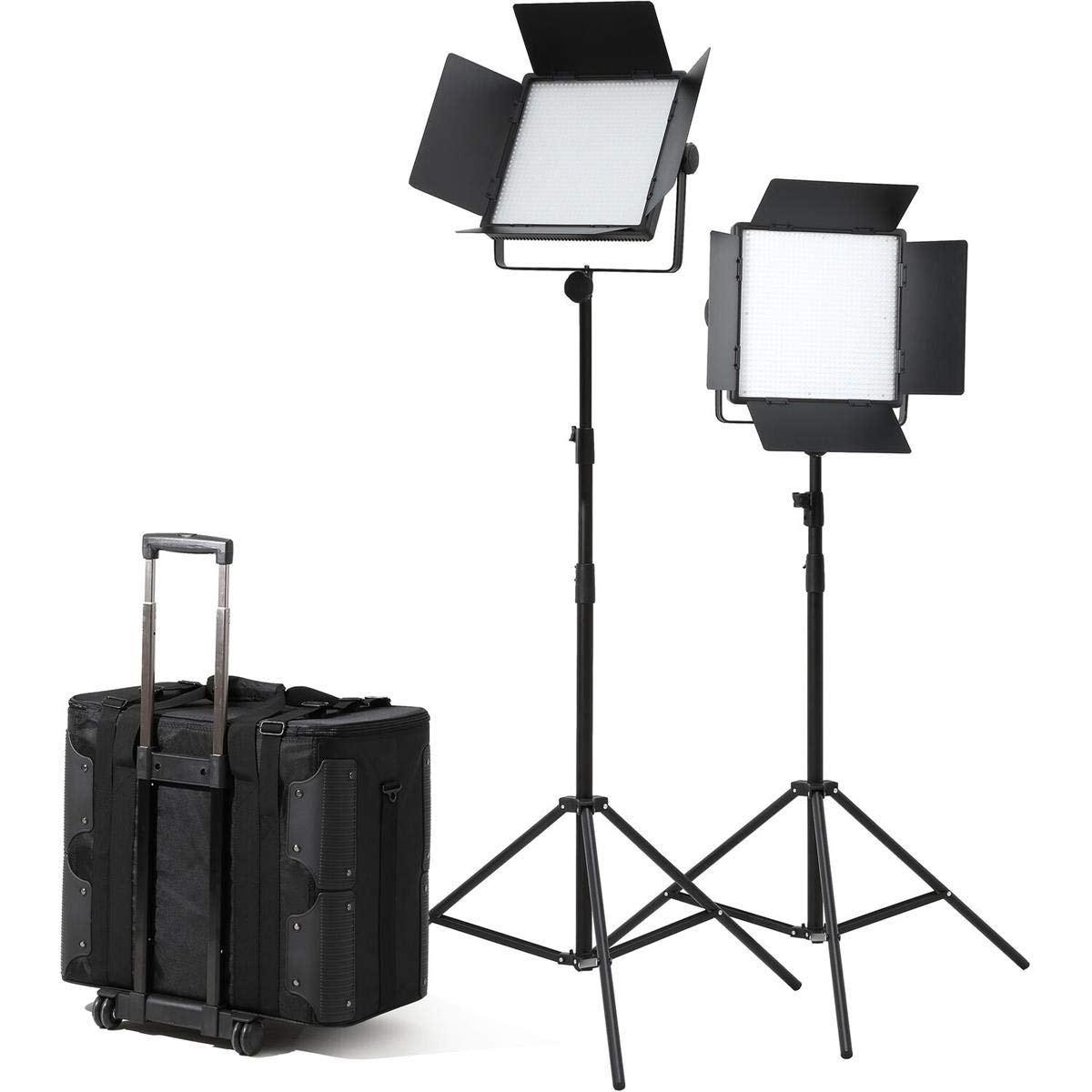 GODOX LEDライト LED1000Bi II +おまけ１灯　配信などに Amazon.com: Godox LED1000Bi II Bi-Color LED 2-Light Kit with