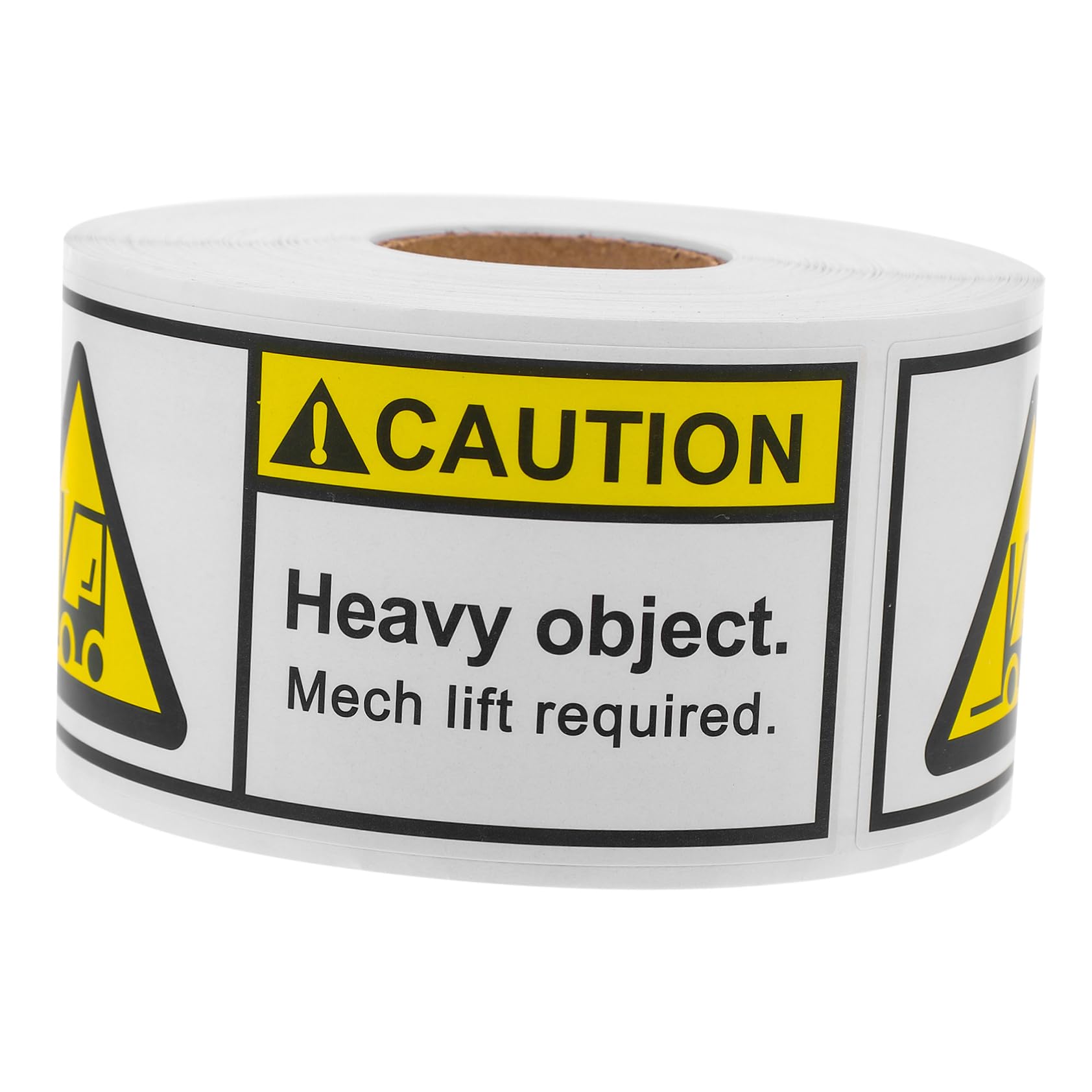 SOLUSTRE Heavy Equipment Operator Stickers Caution Heavy Labels 350 Labels/roll Roll Stickers for Logistics