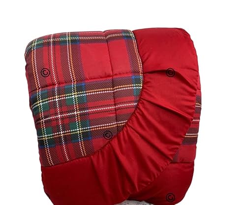 INTIMOEGIDIO Irge Trapunta matrimoniale Art Tatiana Scozzese Tartan 260x260cm Made In Italy