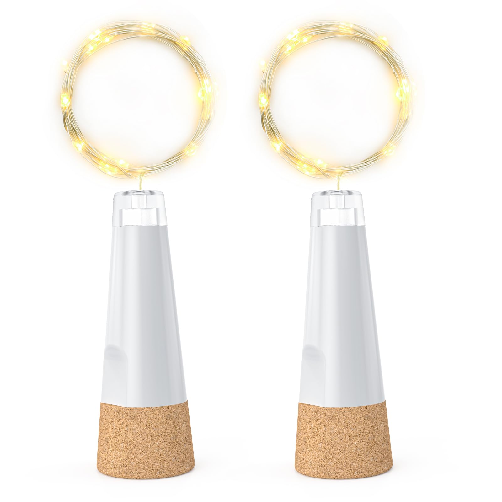leegoal USB Rechargeable Fairy Lights, 7ft 20 LED Battery Operated String Lights