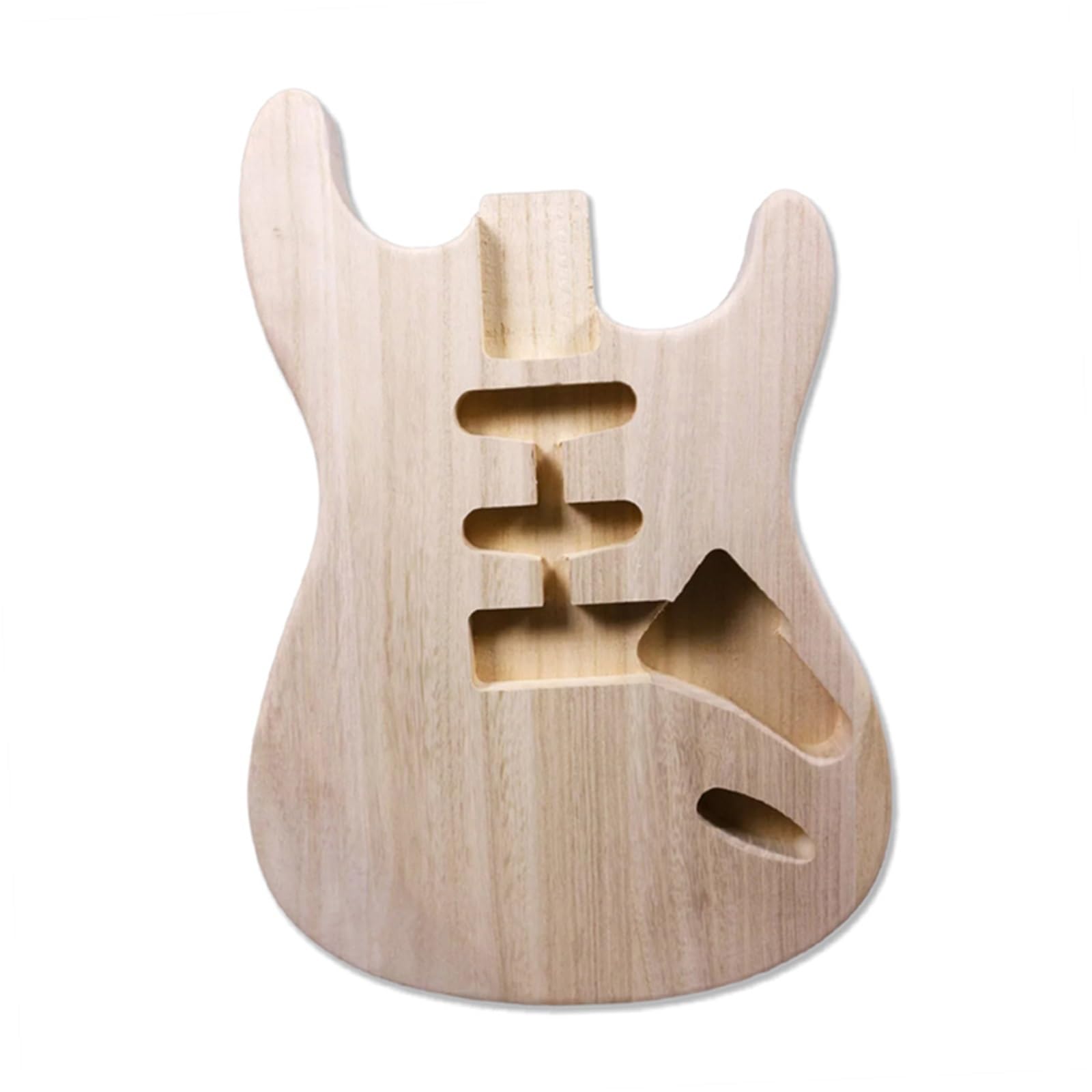 Unfinished Guitar Body Paulownia Body Semi Finished Product Modified Ssh Electric Guitar Accessories