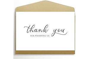 Personalized Wedding Officiant Thank You Card