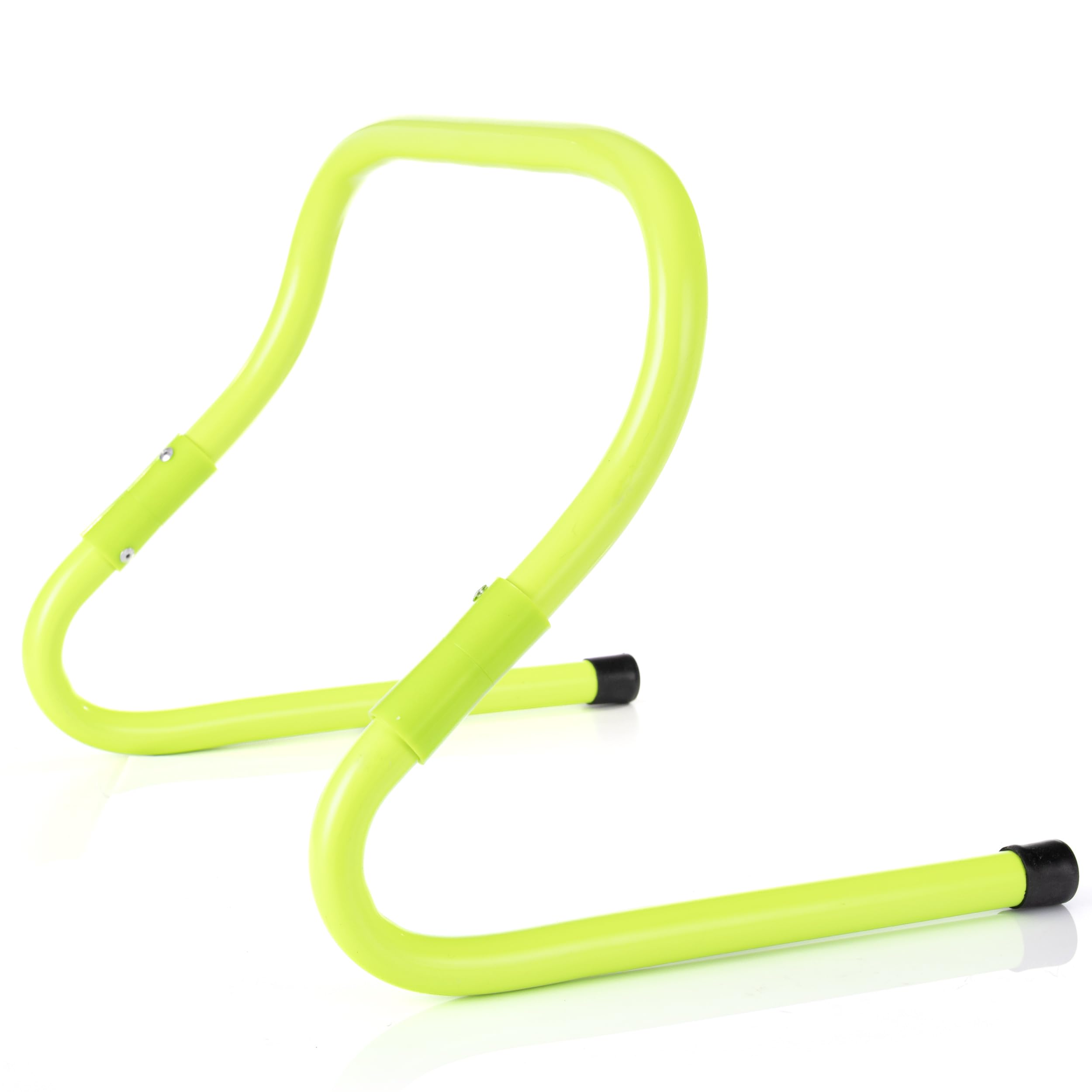 Fizyo Haies d'entraînement réglables – Set de 5 Haies Robustes pour Football, Soccer, Agility, Coordination, Fitness, Exercices Sportifs, entraînement Sportif, pliométrie – Vert