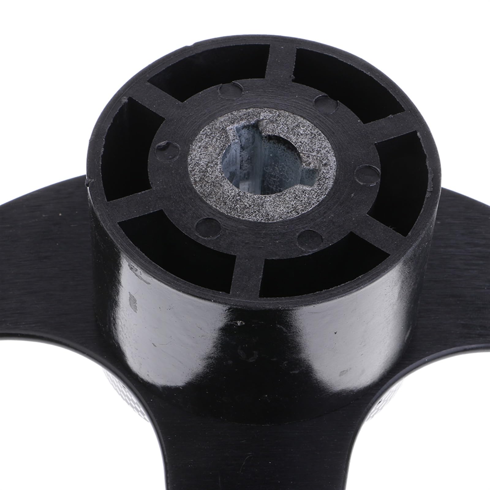 Koło sterowe dla Marine Boat Black 340mm z adapterem stożkowym