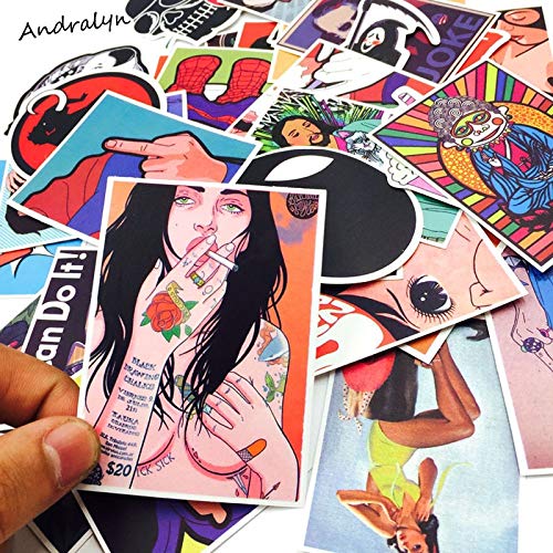 Gadgets Wrap Vinyl 200Pcs/Set Mixed Random Stickers for Skateboard Laptop Luggage Guitar Travel Case Sticker (60 cm X 5 cm X 5 cm, Multicolor) (B084XMVXRG) Amazon Price History, Amazon Price Tracker