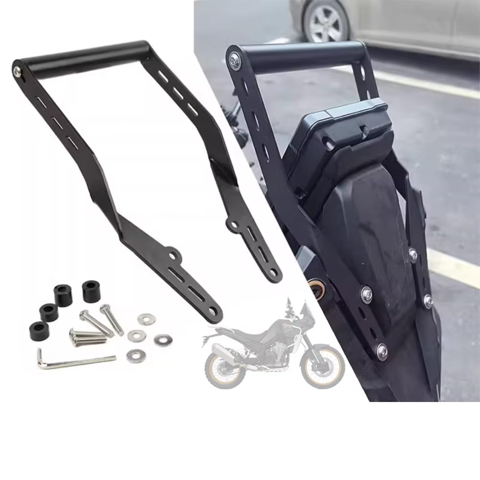 Support Smartphone Moto pour KOVE 800X pour Adventure pour COLOVE 800 pour ADV pour Rally Pro Support de Navigation GPS pour Moto Porte Telephone Moto