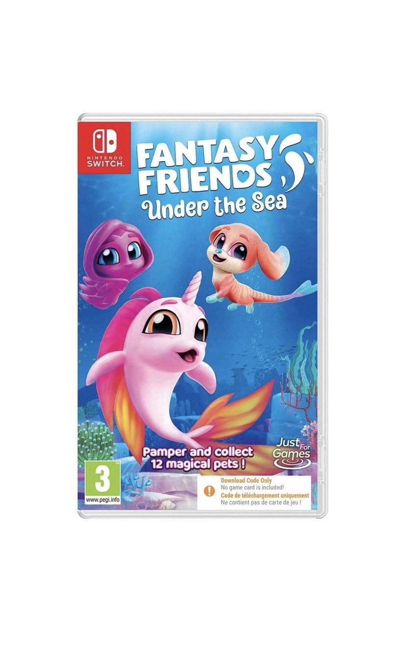 Fantasy Friends Under The Sea (Switch Code-in-Box)