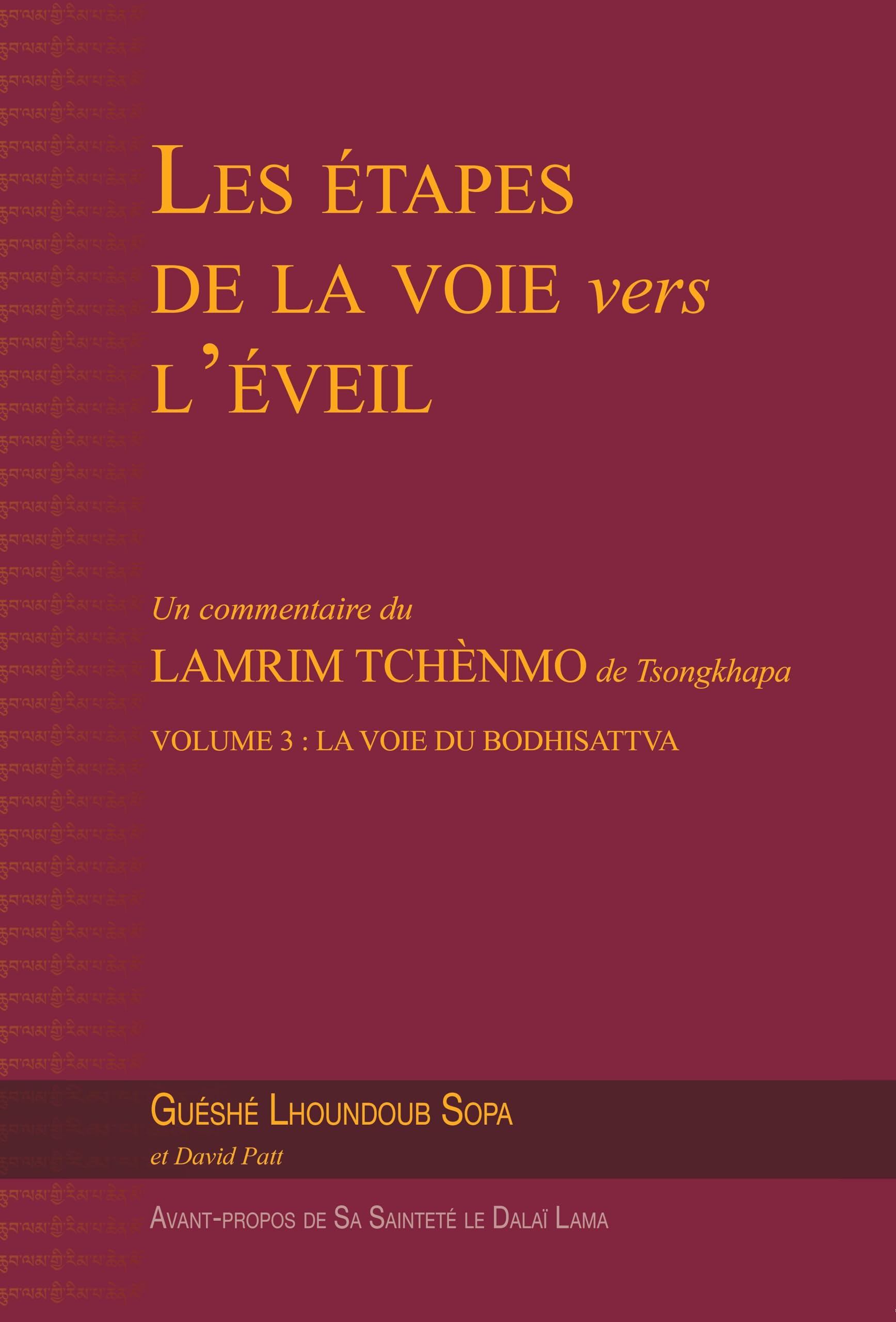 Les étapes de la voie vers l’éveil (vol. 3): Volume 3 : La voie du bodhisattva