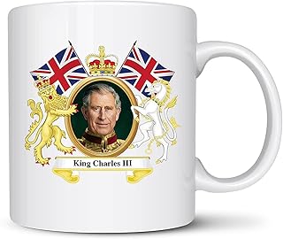 Kings Coronation Mug 2023,Charles III Coronation Mugs,King Charles III Coronation Coffee Mug,Kings Union Coronation Decora...