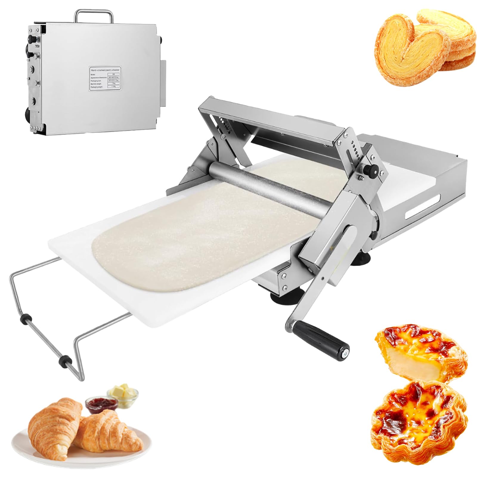 Machine à rouler la pâte de table pliante pour étaler sans effort et gagner de la place