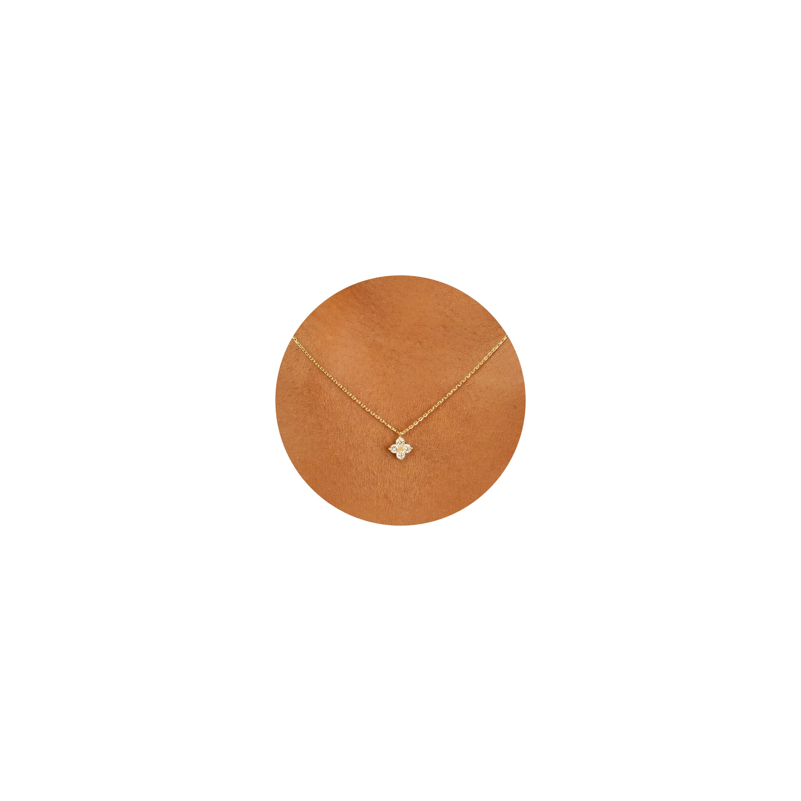 KINHOPI Gouden Ketting Dames Ketting met Hart Hanger Minimalist Collier Trendy Sieraad Cadeau voor Dames Meisjes