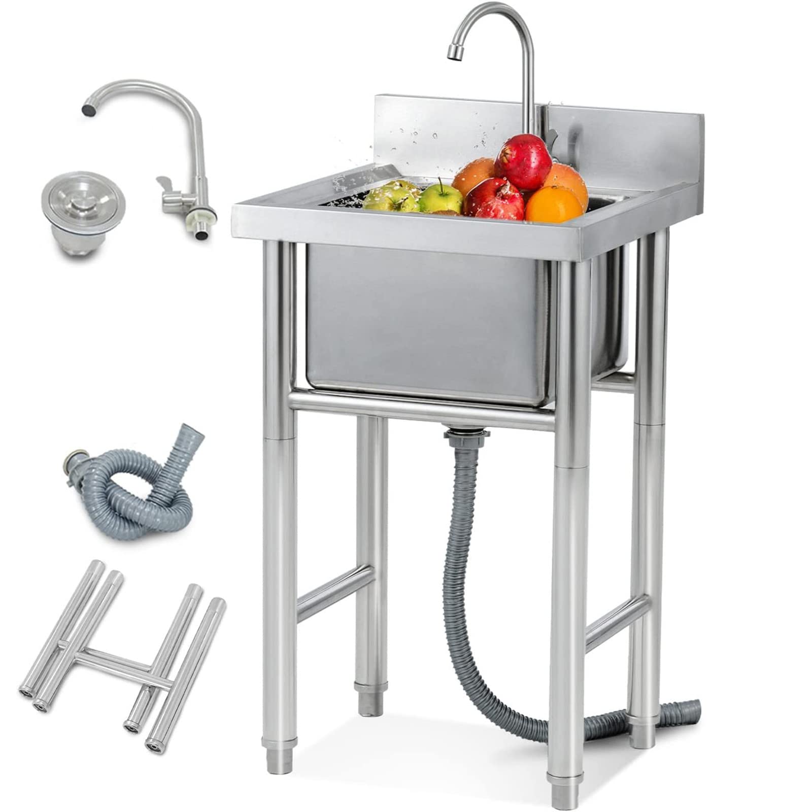 Évier de cuisine anti-rayures pour éliminer les traces JATIBOSH