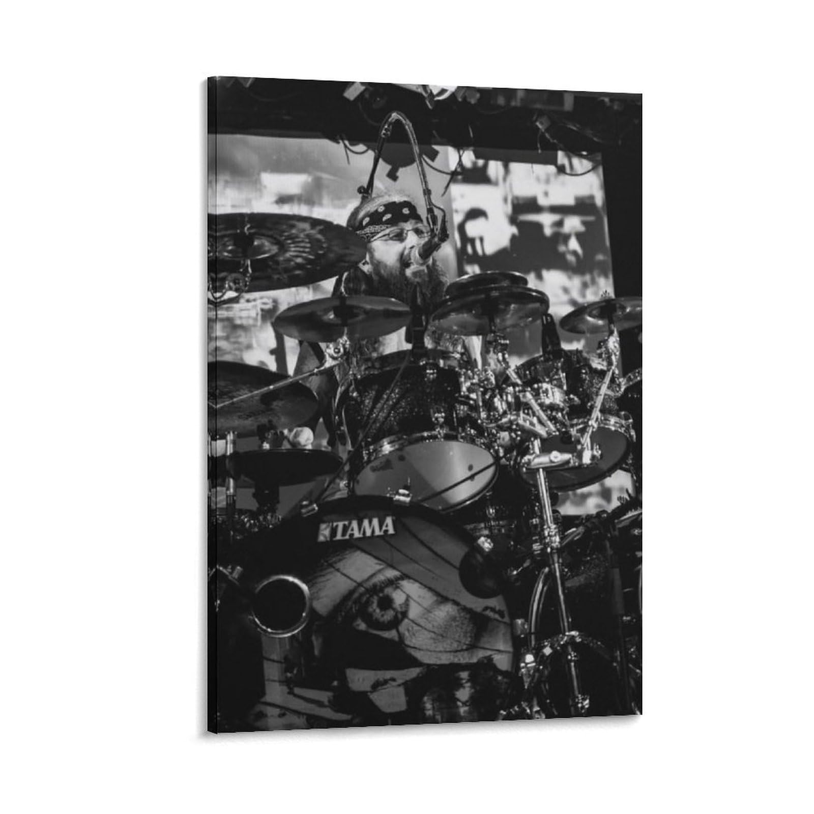 FCOIN Mike Portnoy Canvas Poster Wall Art Picture Painting Poster Canvas Print Posters Artworks Room Decor 08x12inch(20x30cm)