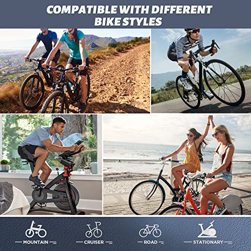 Selle de vélo double suspension avec billes absorbant les chocs