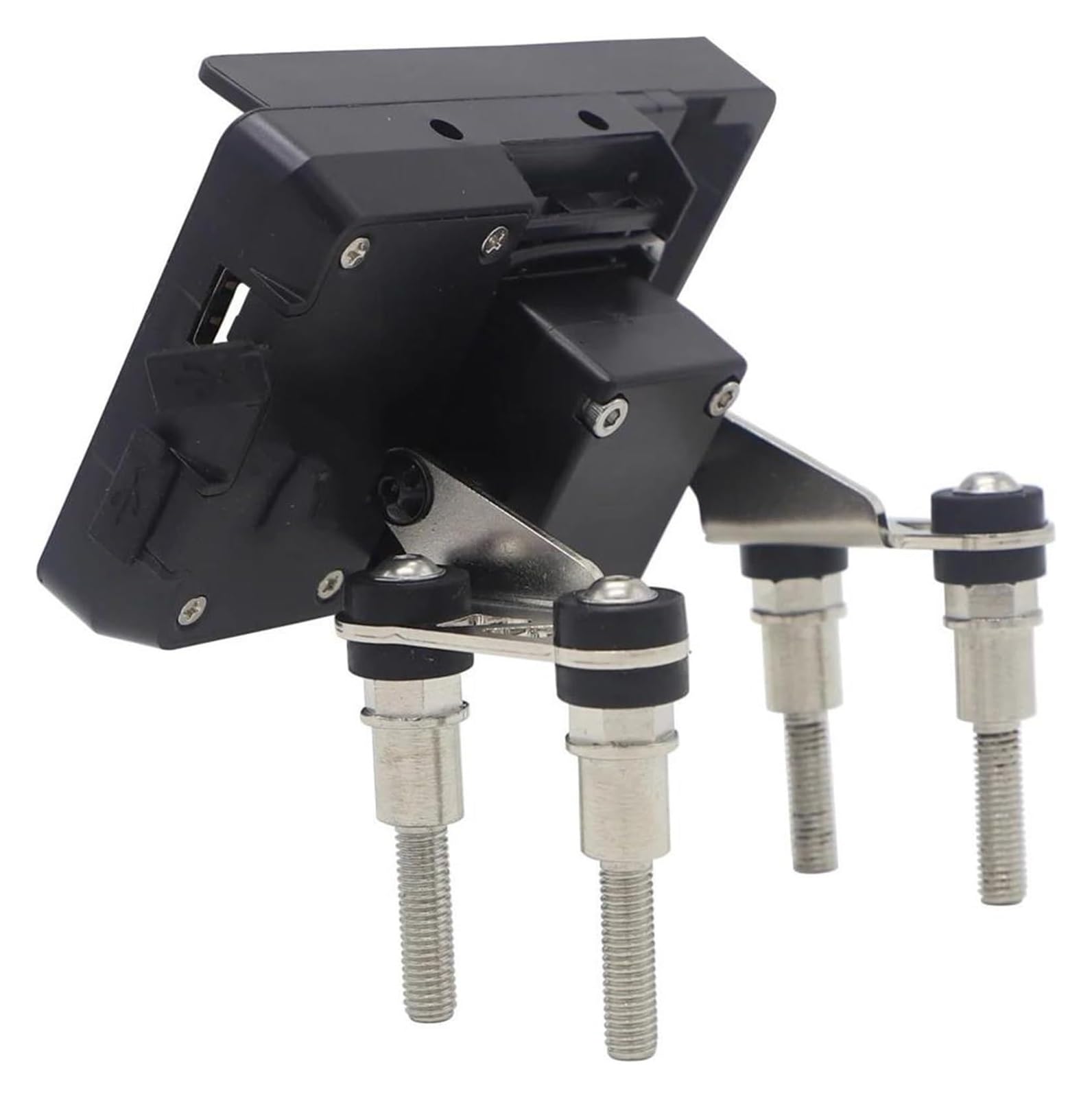 Navigation Mount Replacement Per BMW Per R1200R Per R1200RS Supporto Base Di Adattamento Telefono Barra Trasversale Posizionato Dock Navigatore GPS Moto(Black 2)