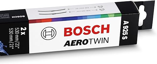 Vista 82 de BOSCH 3397007586 AeroTwin - Juego de 2 limpiaparabrisas de repuesto para lado del conductor y del pasajero, juego de 2 (27 y 20 pulgadas), bloqueo