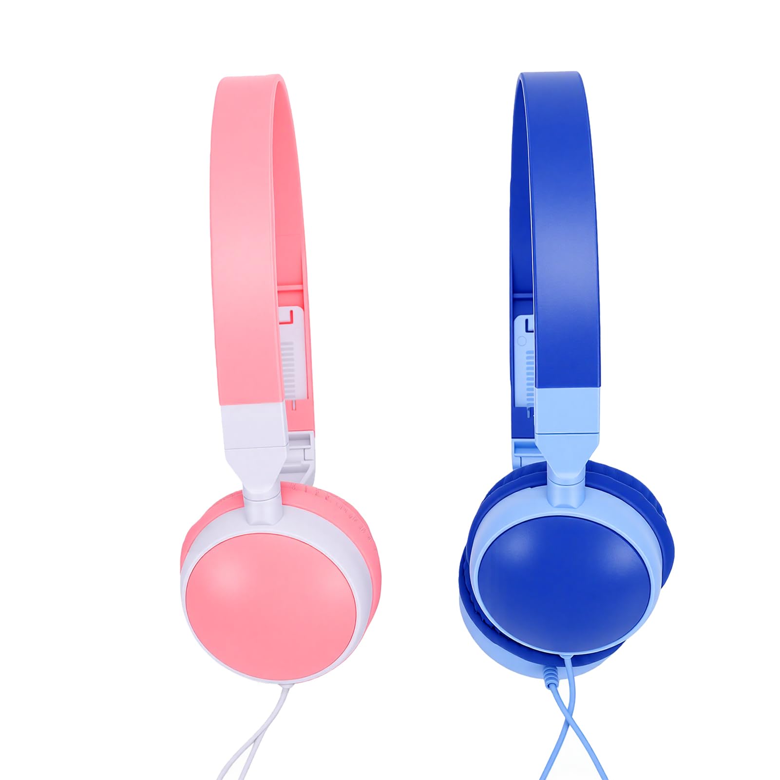 Cocoarm Cuffie Cablate per Bambini, Set di 12 Cuffie da Classe in ABS PU, Cavo Jack da 3,5 Mm da 4 Piedi, Archetto Regolabile, Stereo per Biblioteca Scolastica, Viaggi in Aereo