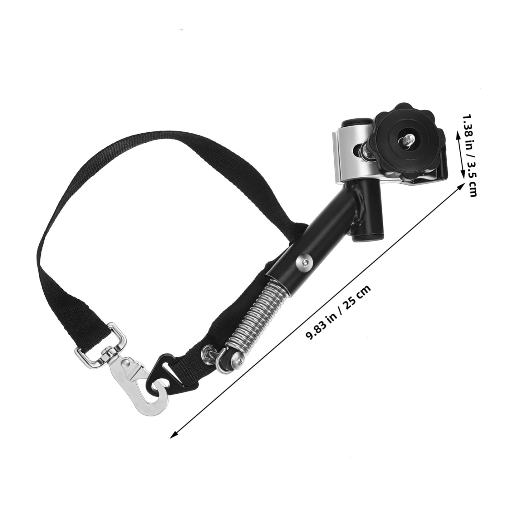 Mikinona Fahrradanhängerkupplung Fahrradrahmenverbinder aus Aluminiumlegierung Adapter Rundes Rohr Hohe Haltbarkeit und Einfache Montage für Anhänger