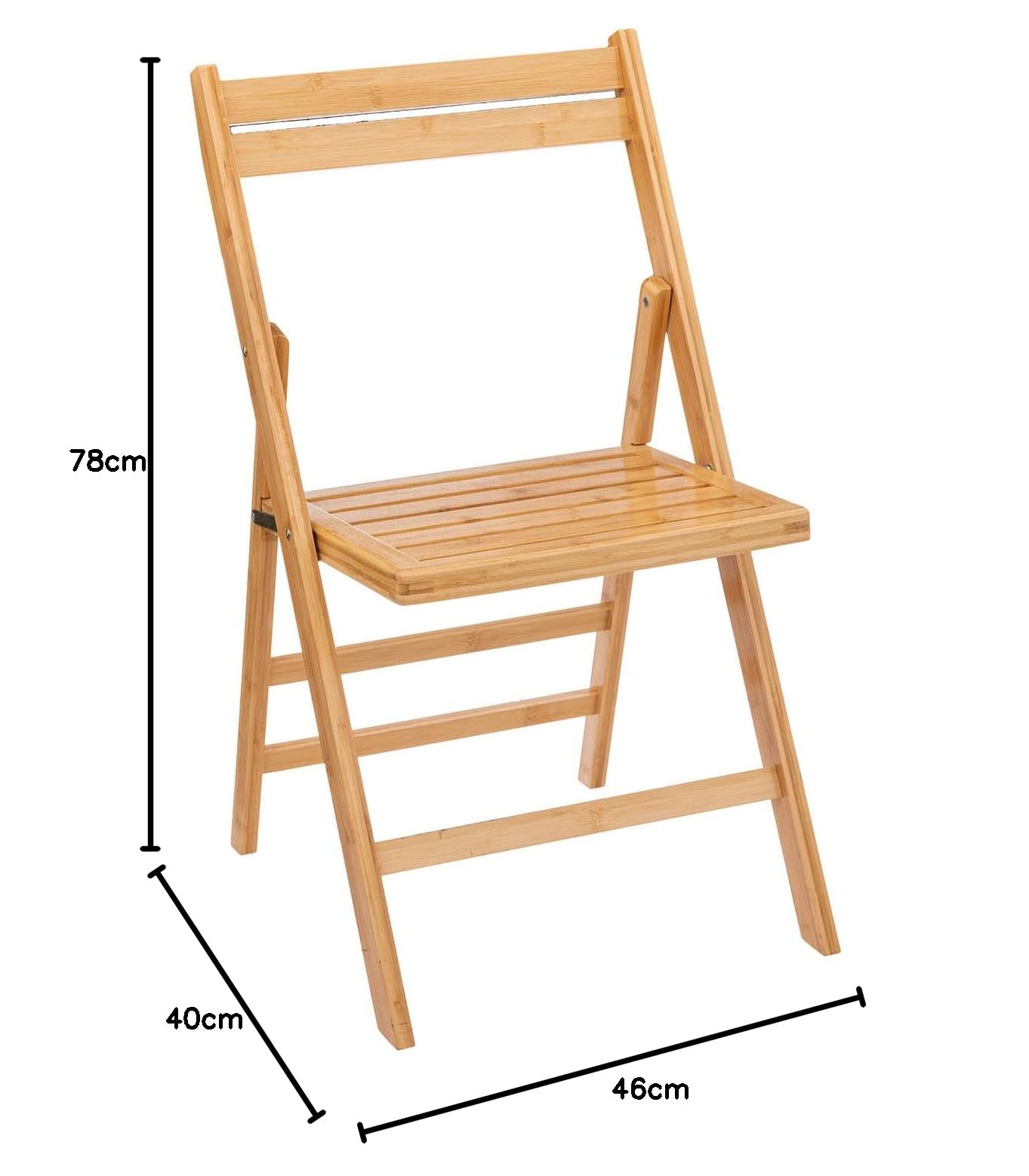 Spetebo Chaise pliante Piccolo en bleu et blanc - Pratique et confortable - Idéal pour les déplacements