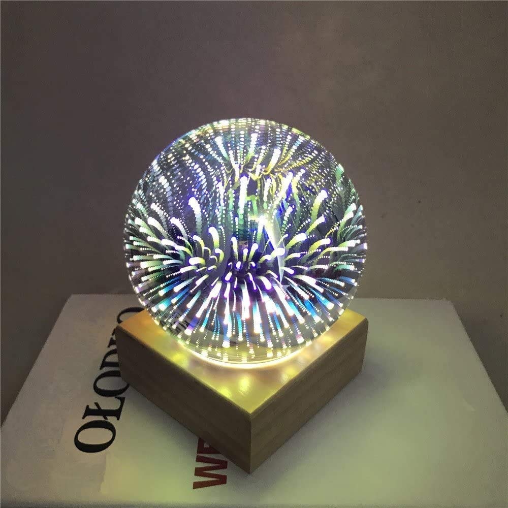Lampe LED Firework Magique - Changement De Couleurs, APP & Télécommande, USB 5V - Idéale Pour Chambre, Fêtes, Bar | 110V/220V Compatible