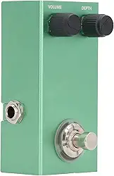 Pedal de Modulação, Placas de Pedais de Guitarra Elétrica, Pedal de Efeito de Guitarra, Pedal de Mini Efeitos de Guitarra Vibrato, Processador de Som de Efeito Vibrato Acessório