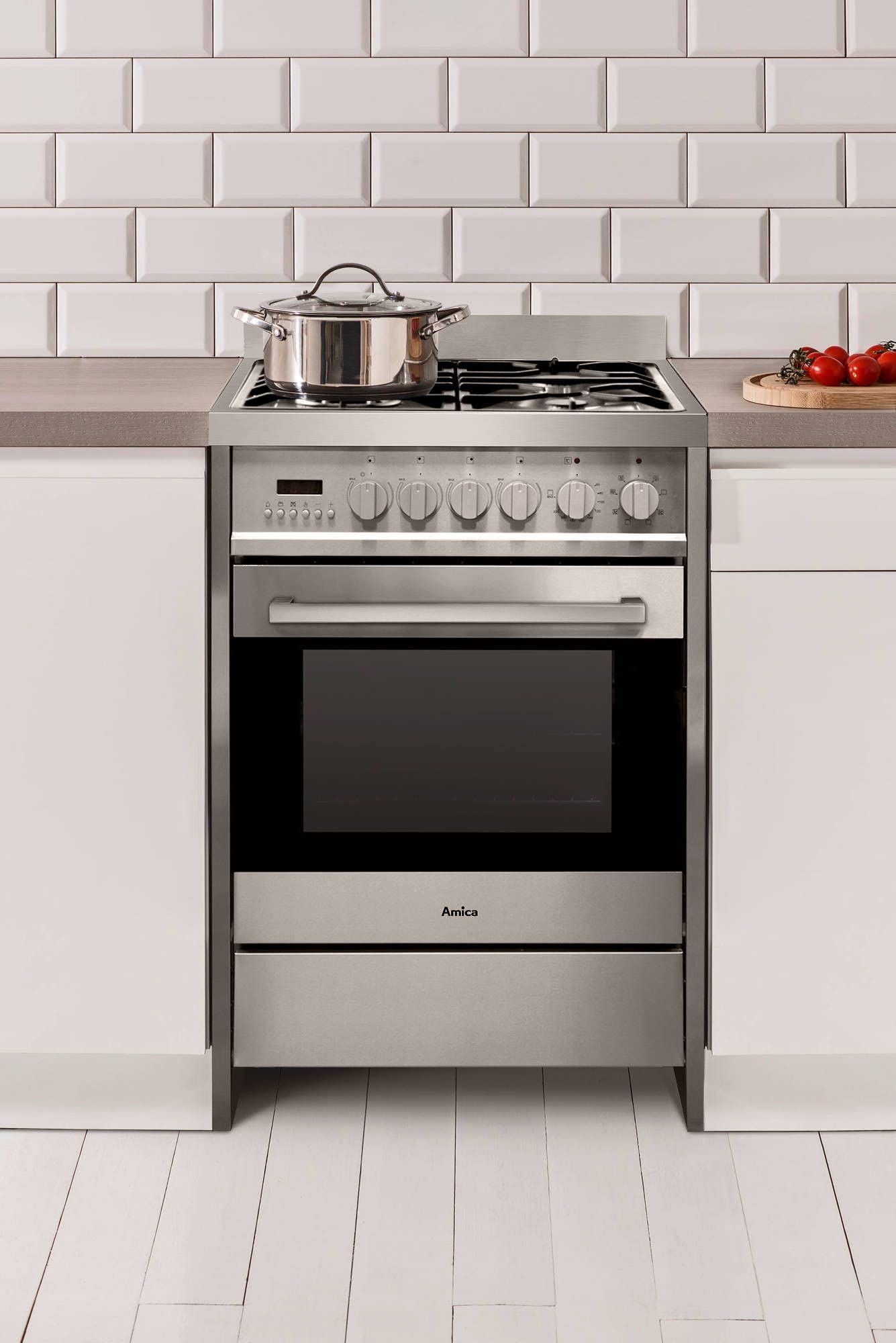 Cuisinière Gaz A 68l 4 Feux Inox - ACME2005X