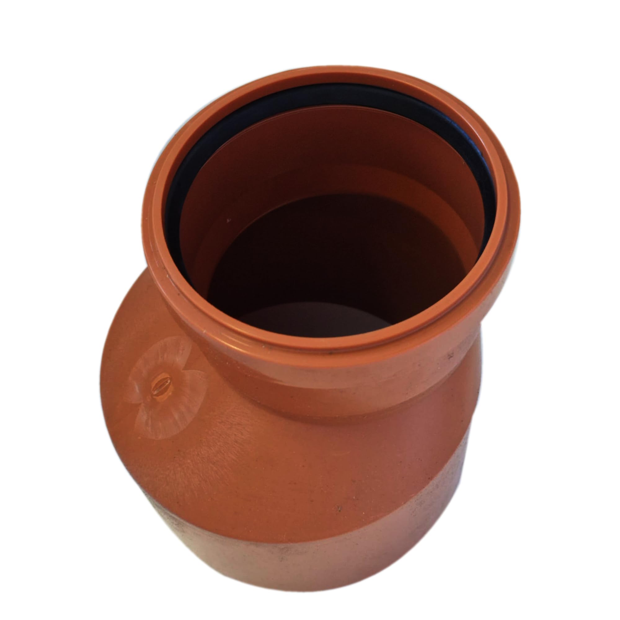 Shmox Teracotta 160Mm 6 Spigot To 110Mm 4 Single Socket Reducer Adapter Underground Drainage Soil Pipe Coupling