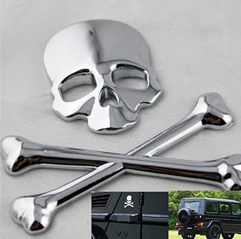 38-kT THE SKELETON ステッカーセット Amazon.com: OnlyYou.X Skull Skeleton Emblem Skull Skeleton