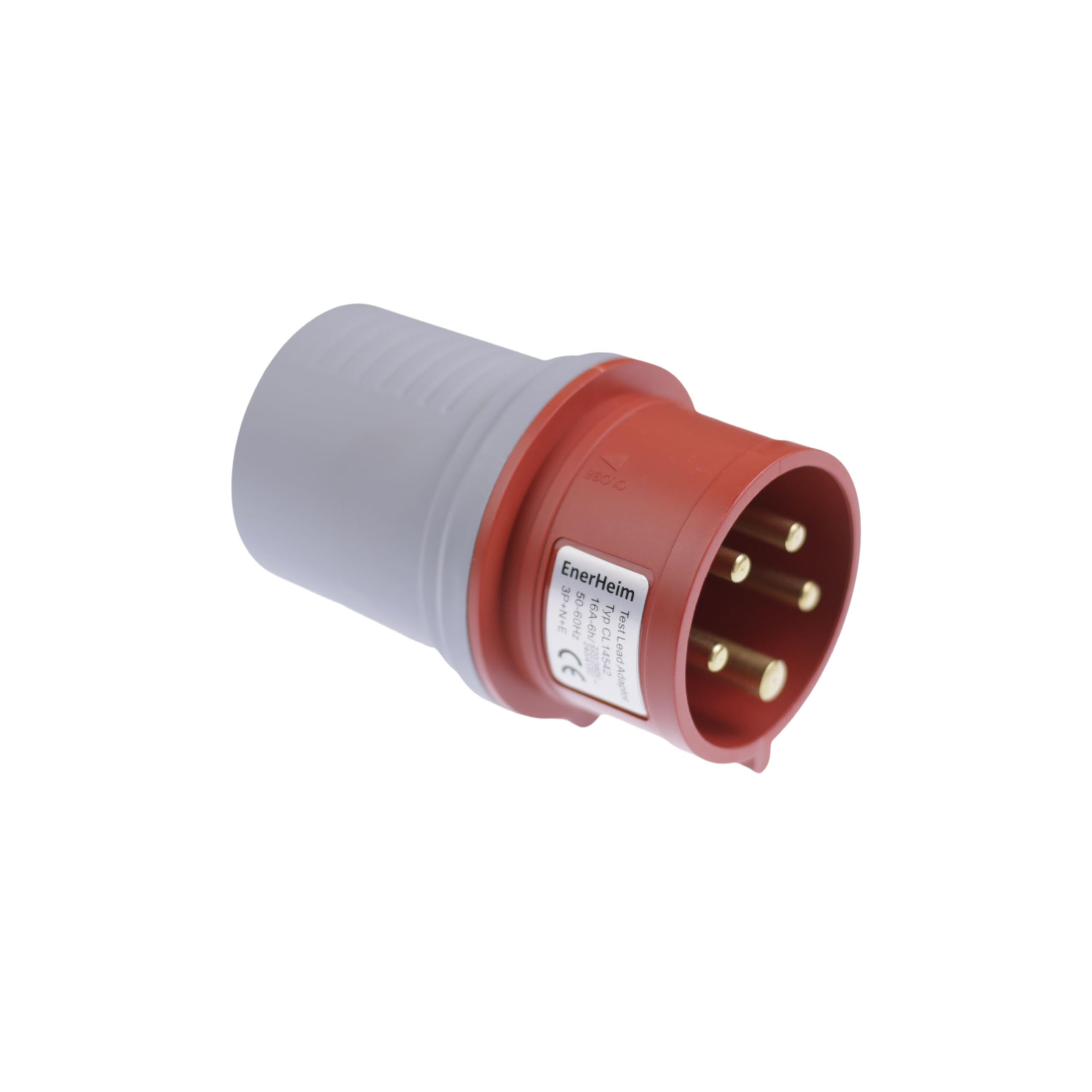 CEE-Messadapter 16A / 32A – Drehstrom Prüfadapter für Spannungsmessung, Sicheres Testwerkzeug für Industrie & Wartung (16, Ampere, CEE 5P)