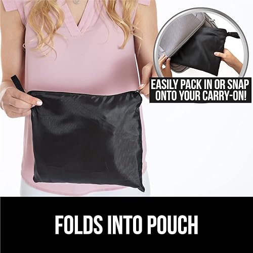 Miniatura 4 de Gorilla Grip Bolsa protectora duradera y fácil de transportar resistente al agua del aeropuerto correas acolchadas se adapta a asientos convertibles