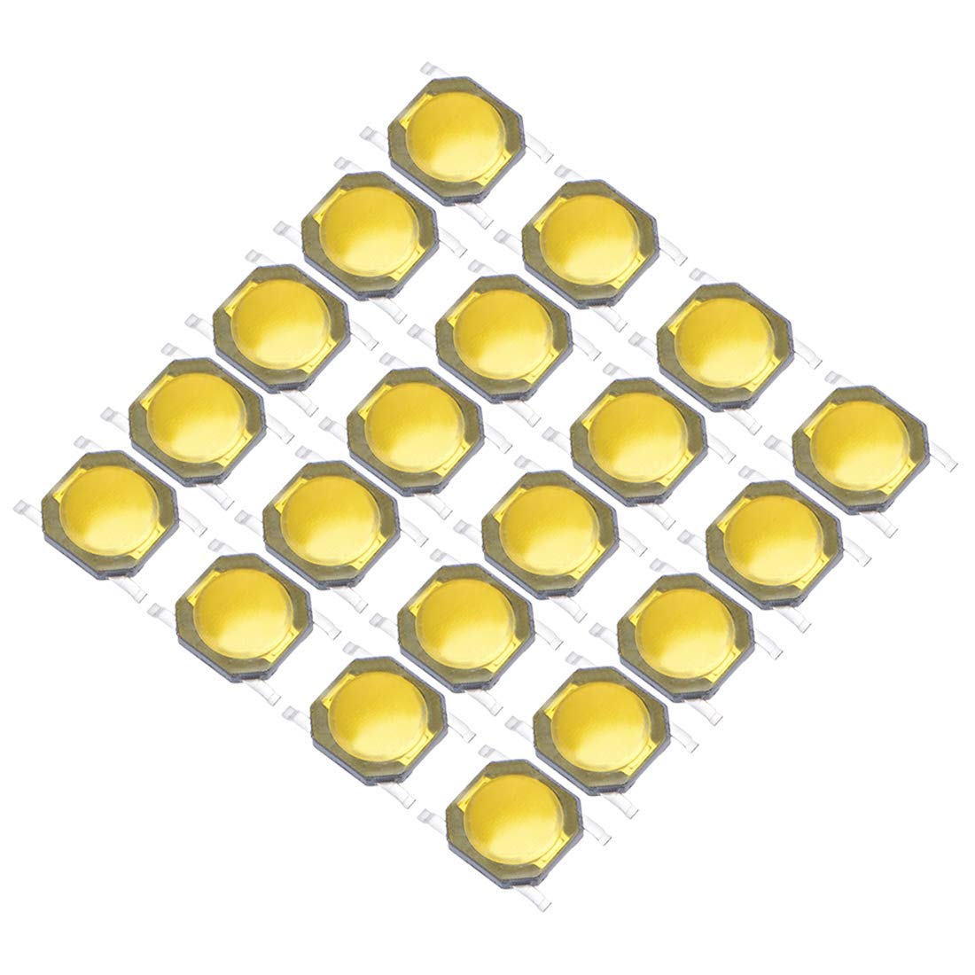 10 Pezzi Pulsante Tattile PCB 8x8 Mm – Interruttore Momentaneo 2 Pin DIP (Uxcell) - Foto 4