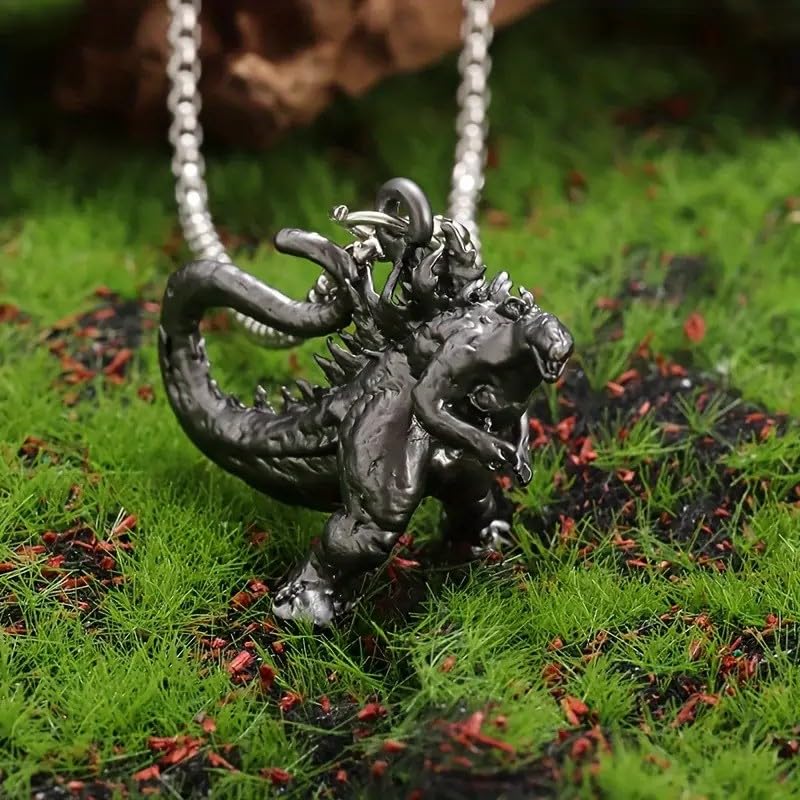 monster dinosaur god Pendant Necklace3
