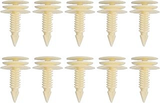 mewmewcat Clipes Do Painel Da Porta Frontal,Substituição de clipes retentores do painel de acabamento da porta da frente 10PCS para GM 10153057