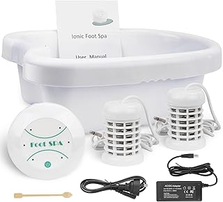 Ionic Detox Foot Bath Spa Machine Big Footbath Bucket Detox Massage with Basin