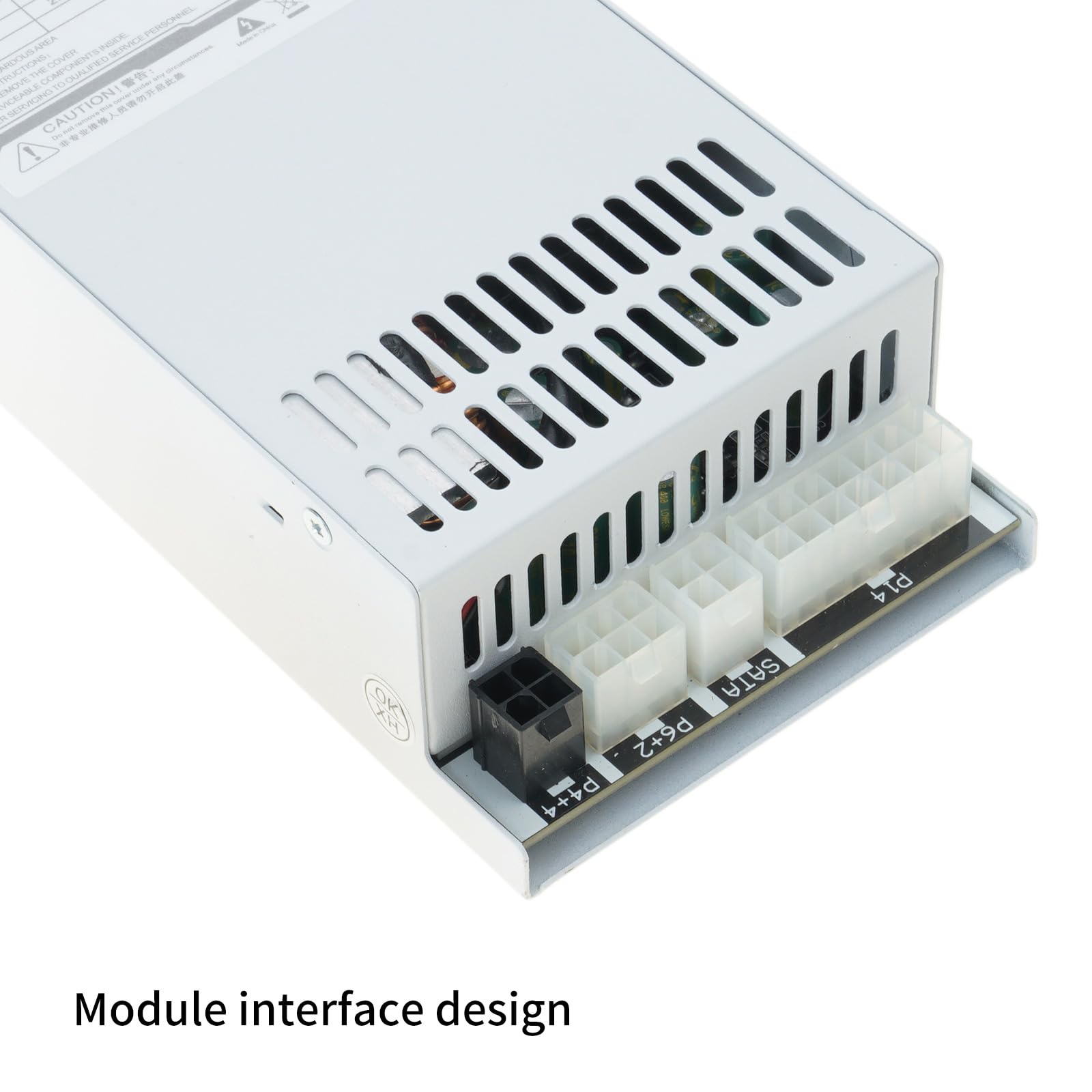 300 W vollmodulares kleines 1U Netzteil mit intelligenter Lüftersteuerung, leise für Gehäuse und kleine Server Netzteil