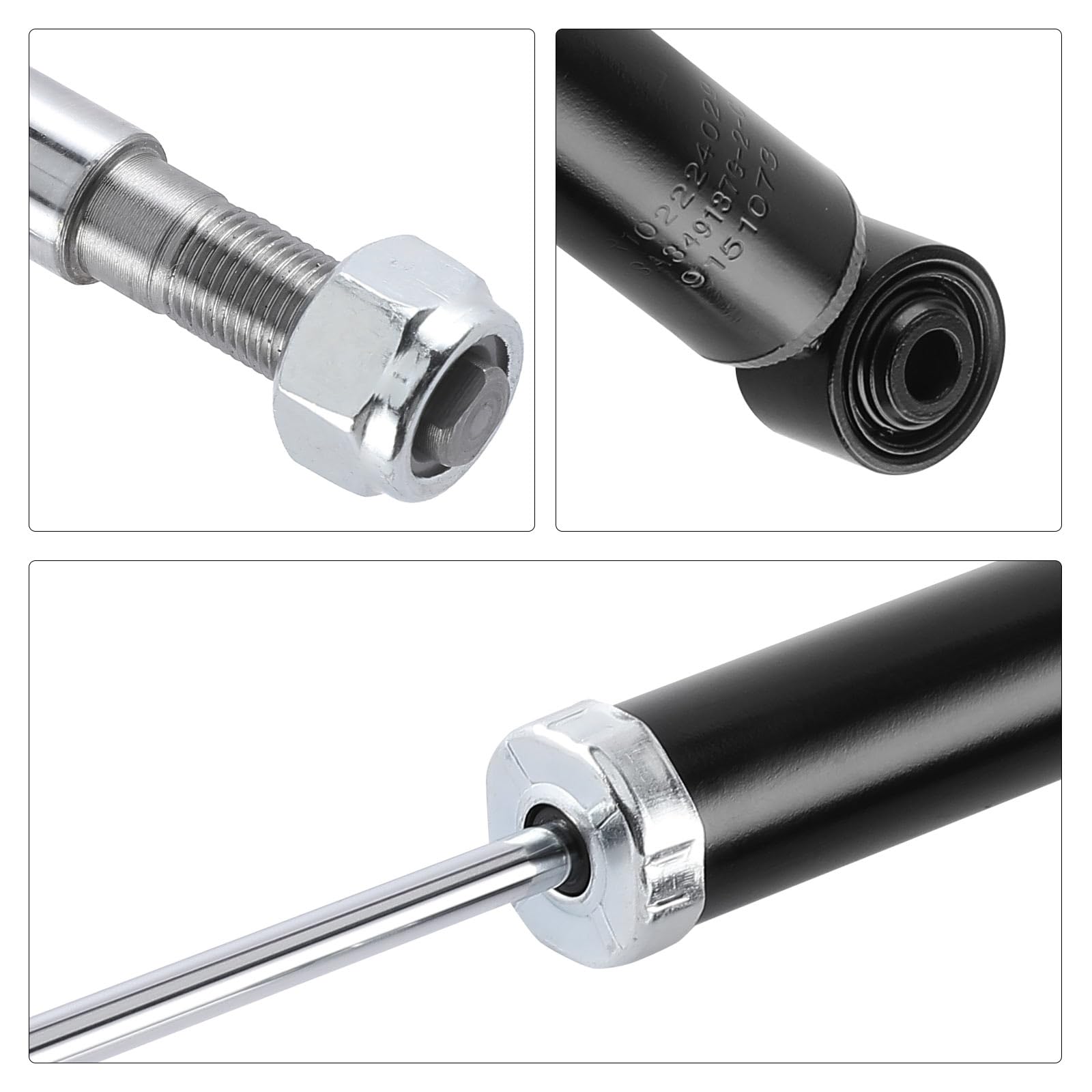 Frankberg 2 ammortizzatori posteriori 578mm a pressione di gas 349137 5527 | Compatibile con: Golf V 1K1, Golf VI Cabriolet 517, Golf Plus 521 5M1, Yeti 5L, Golf VI 5K1, Golf VI Variante AJ5