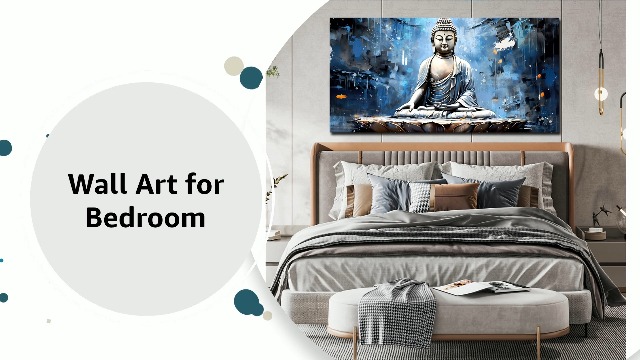 Amazon.com: Xxliren Blue Zen Wall Art for Living Room Large