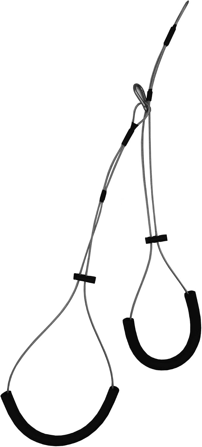 YYST Pets No-Sit Haunch Holder Dog Grooming Restraint Cable Loop While Grooming Fit Different Dogs