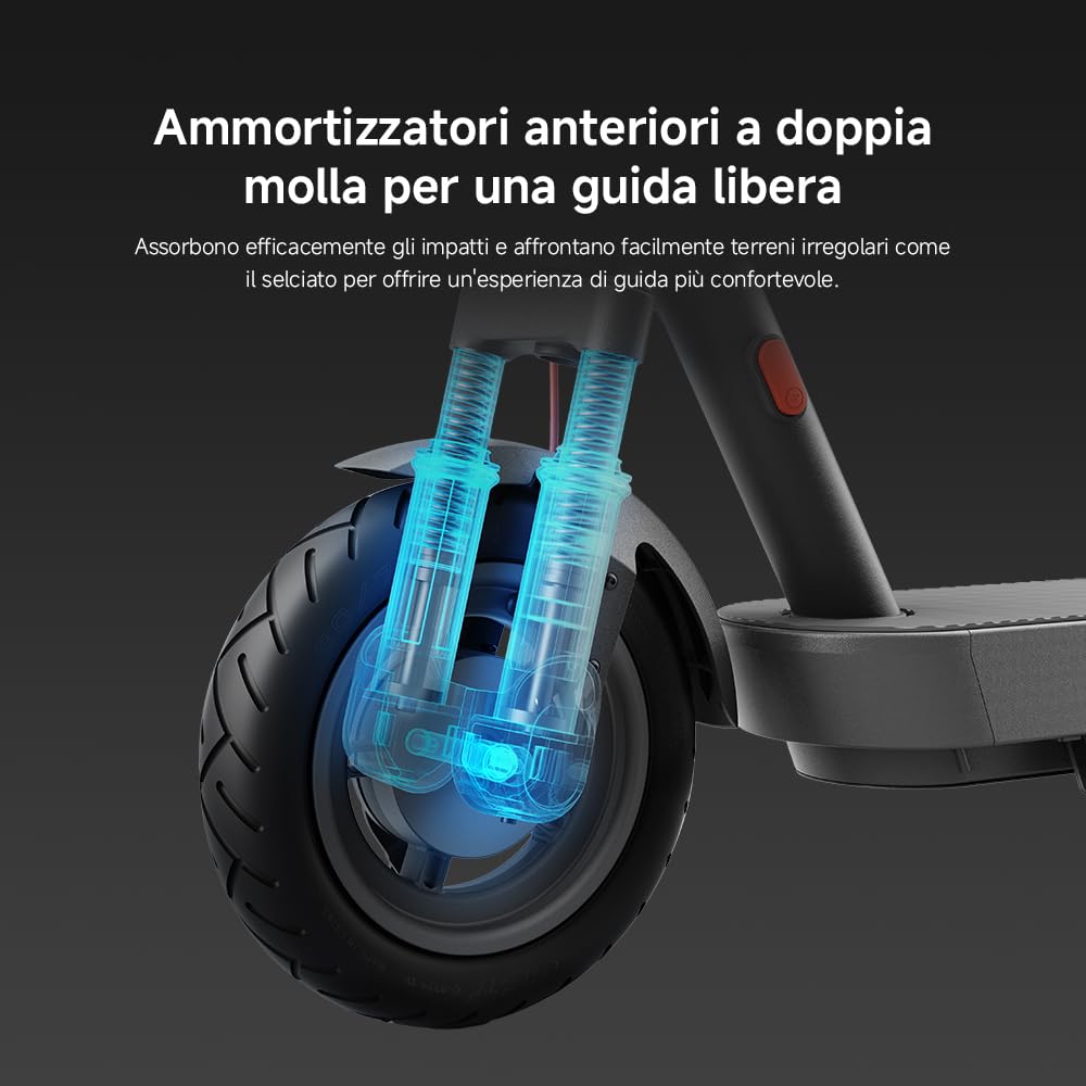 Xiaomi Electric Scooter 5 Zasieg do 60 km, Mocny Silnik 350W, Idealna na Miasto i Codzienne Dojazdy