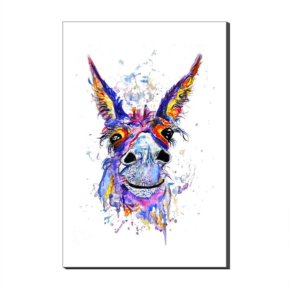 Toile animaux graffiti Five Eller pour habiller un mur vide de chambre d'enfant sans cadre 50x70