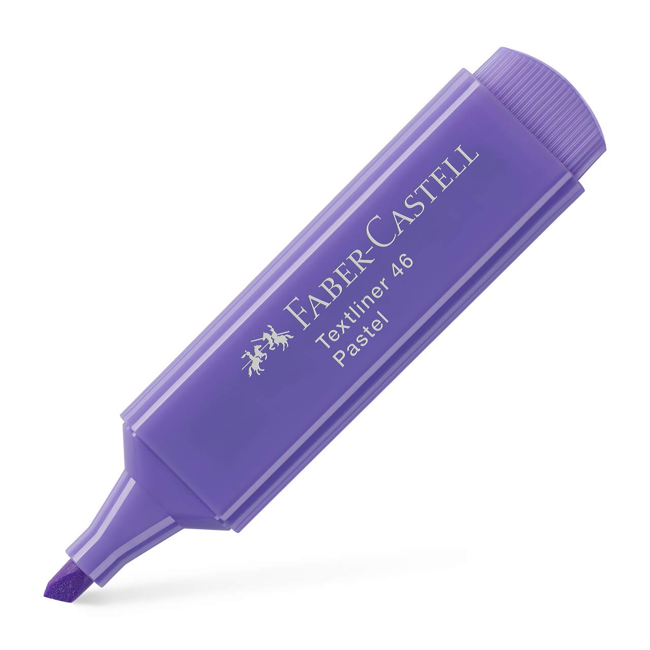 Faber-Castell Textliner 46 Textmarker, Pastelllila, 50 Stück