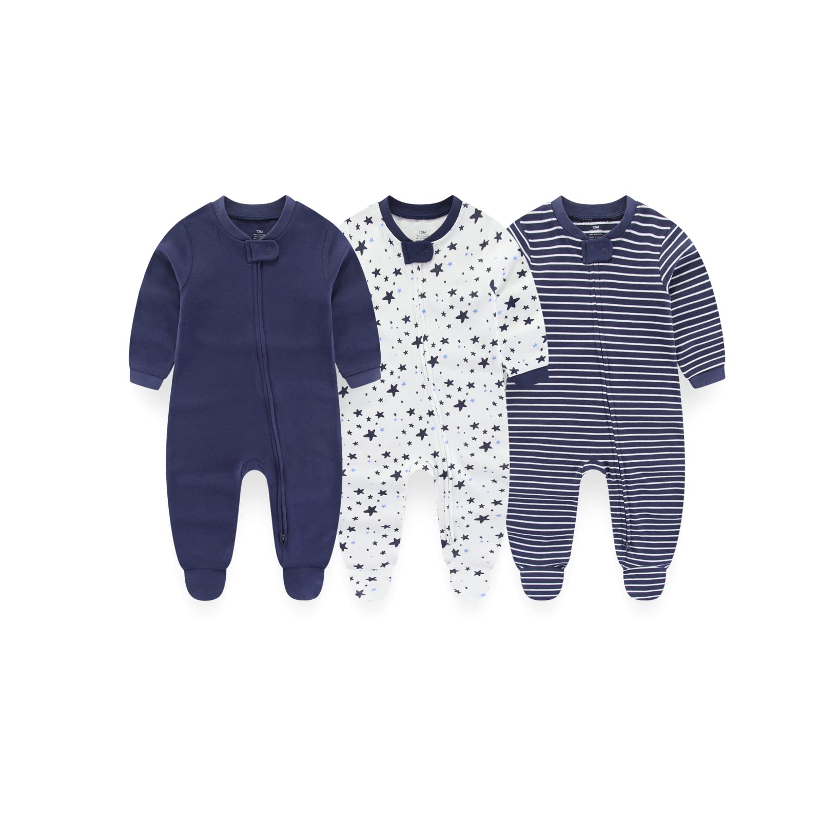 MAMIMAKA Ensemble cadeau layette nouveau-né 27 pièces bébé fille vêtements bodies pantalons essentiels et accessoires 0-6 mois