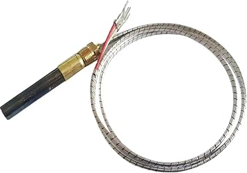 36" 750mv Thermopile Replacement Part Number 60125501, h5882, 60J79,60J7901, R942, 2103-512 for Heat Glo Heatilator,Fireplace Thermopile Replacement Fireplace, Stove Accessories