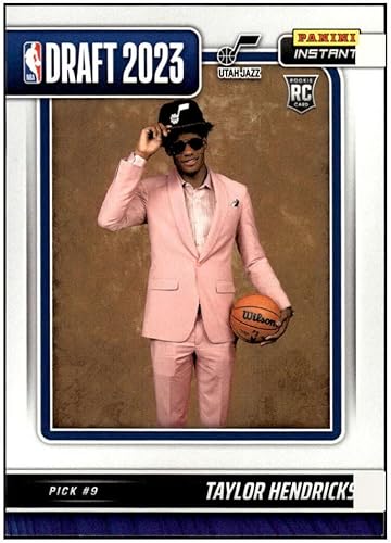 TAYLOR HENDRICKS RC 2023-24 Panini Instant Draft Night ROOKIE 429#DN30 Jazz NM+-MT+ NBA Basketball