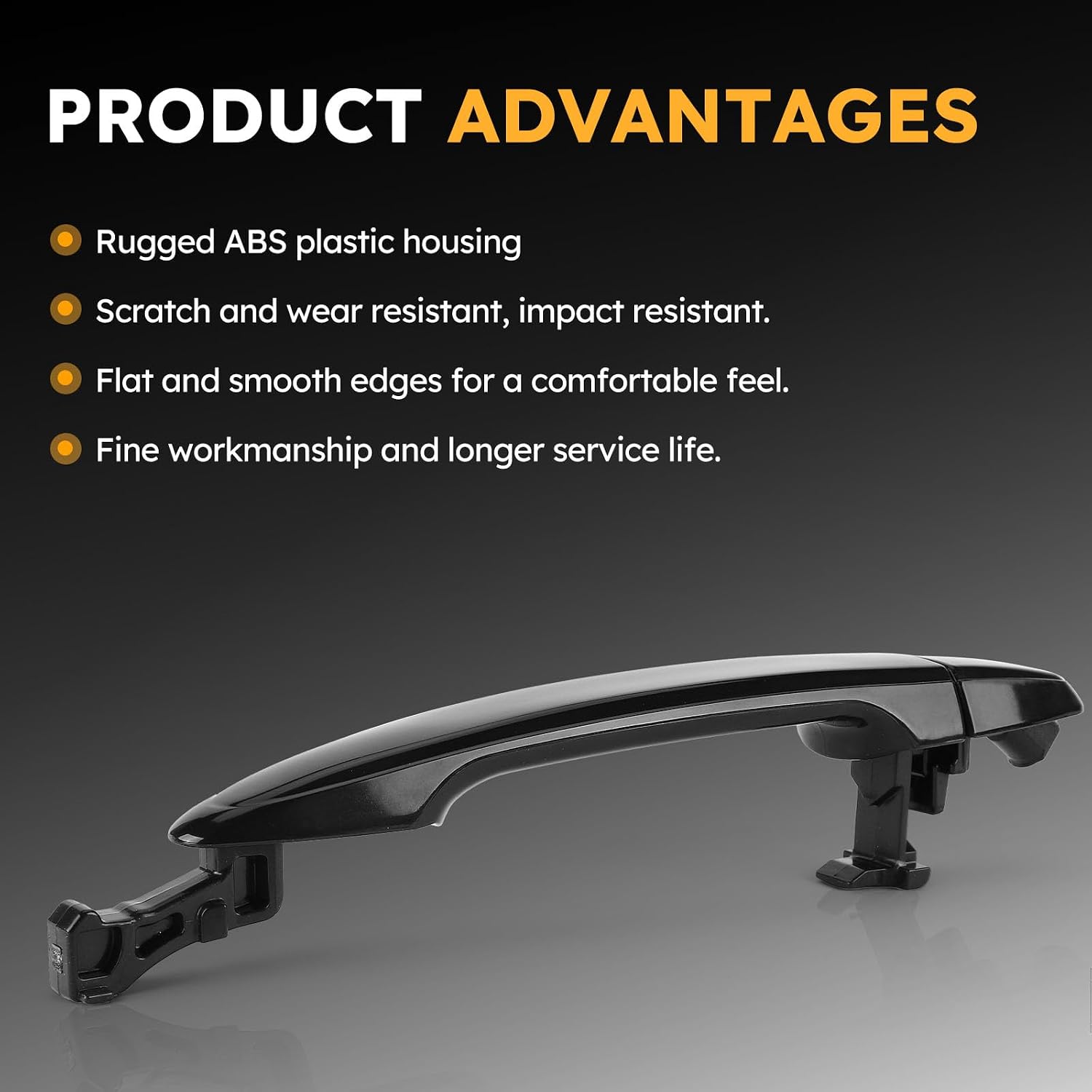 X4XZ 69211-AE010 Exterior Door Handle for Toyota 07-11 Camry,03-09 4Runner,05-12 Avalon,08-17 Highlander,04-10 Sienna,05-15 Tacoma/03-09 Lexus GX470,RX330, RX350, RX400h Replaces# 69217-AE010