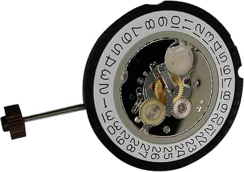 Amazon | 2024 24時間4針クォーツ時計ムーブメントバッテリー371修理