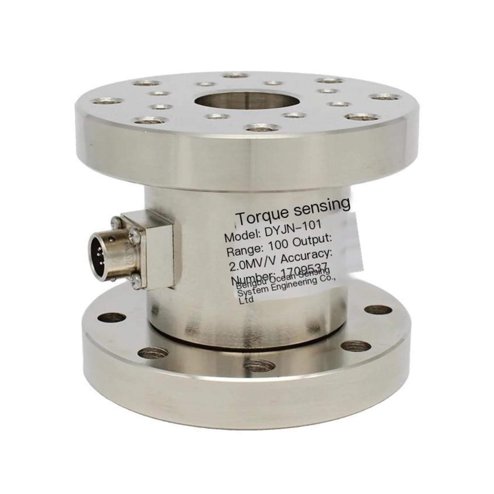 KACOME Static Torque Sensor Double Flange Rotary Torsional Non-Continuous Torsion Force 20Nm 500Nm 5000Nm Transducer Compact Structure(200Nm)