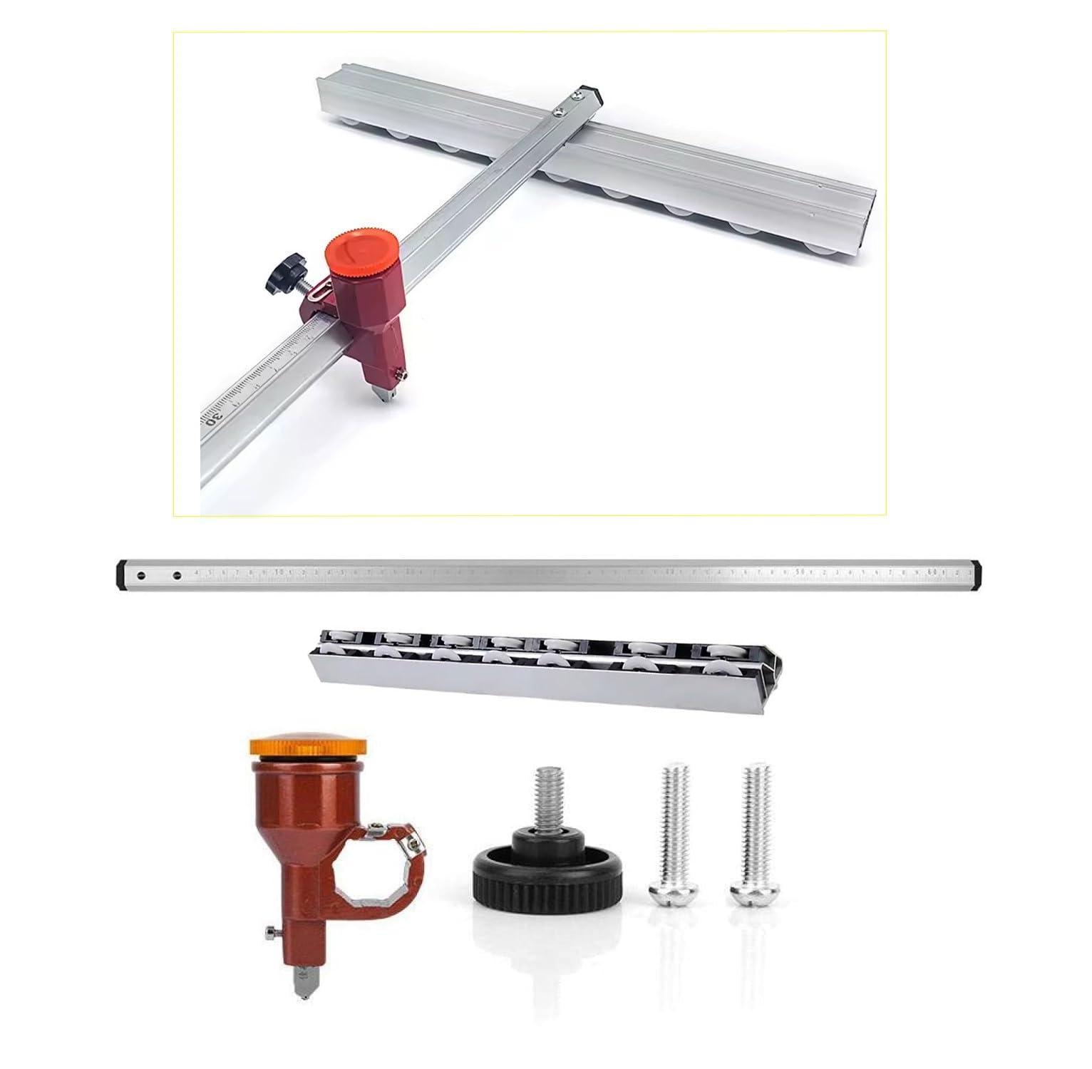 HiFam Glass T Type Aluminium Alloy Push Glass Cutter Tool, T Cutter for Glass T-Shaped Cutter, Ruler Glass Cutting - for Glass, Tiles, Vitrified Brick (63cm) (B0CYM4HGZN) Amazon Price History, Amazon Price Tracker