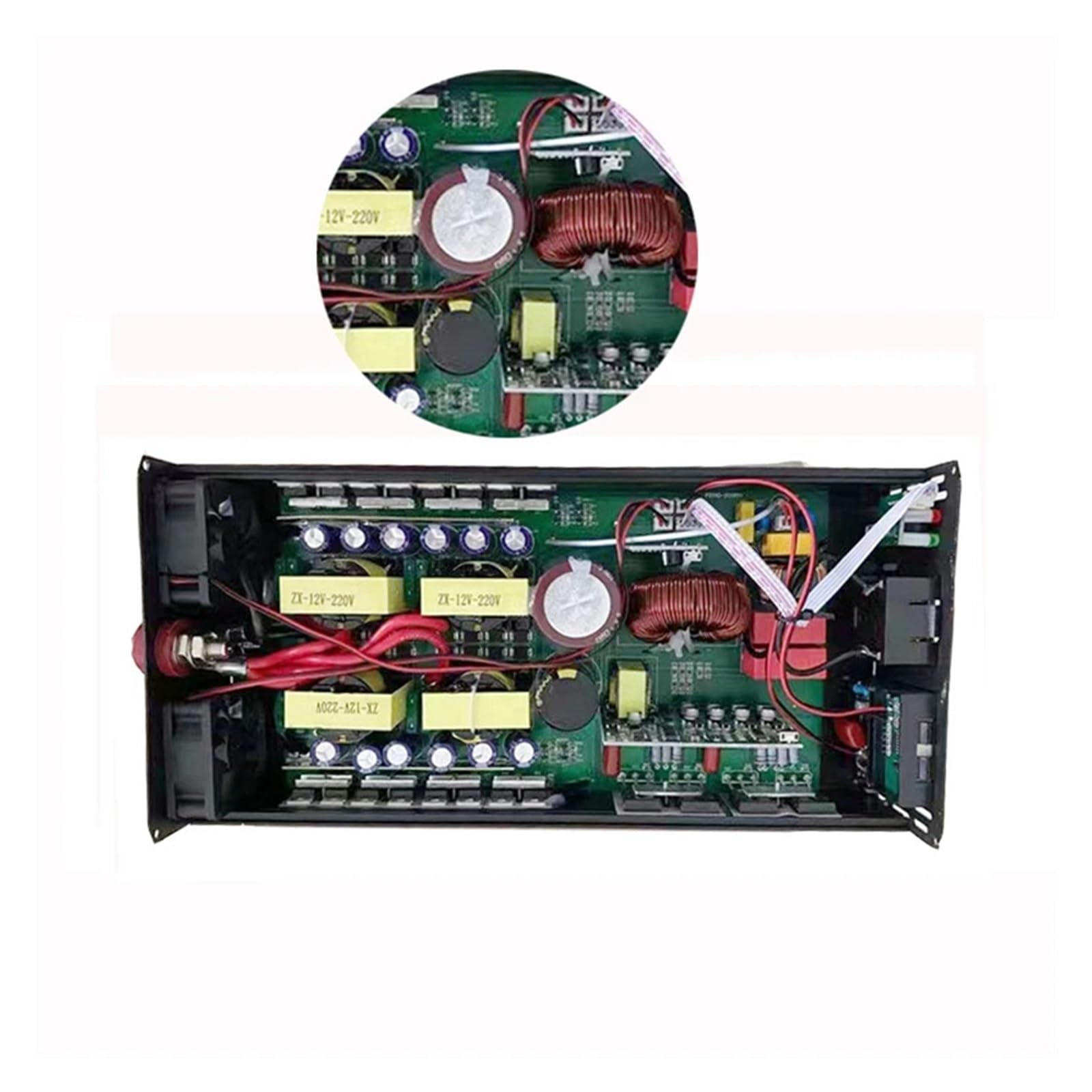 Przetwornica mocy falownika 3000 W 4000 W 5000 W DC 12 V 24 V 48 V 60 V na AC 110 V 220 V przetwornica napięcia falownika (12V_230V 50HZ)